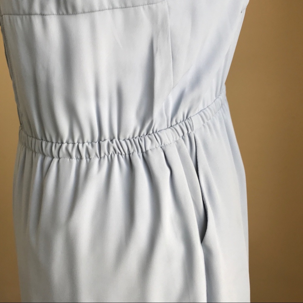 Cupcakes & Cashmere Utility Dress Baby Blue - Picture 6 of 8